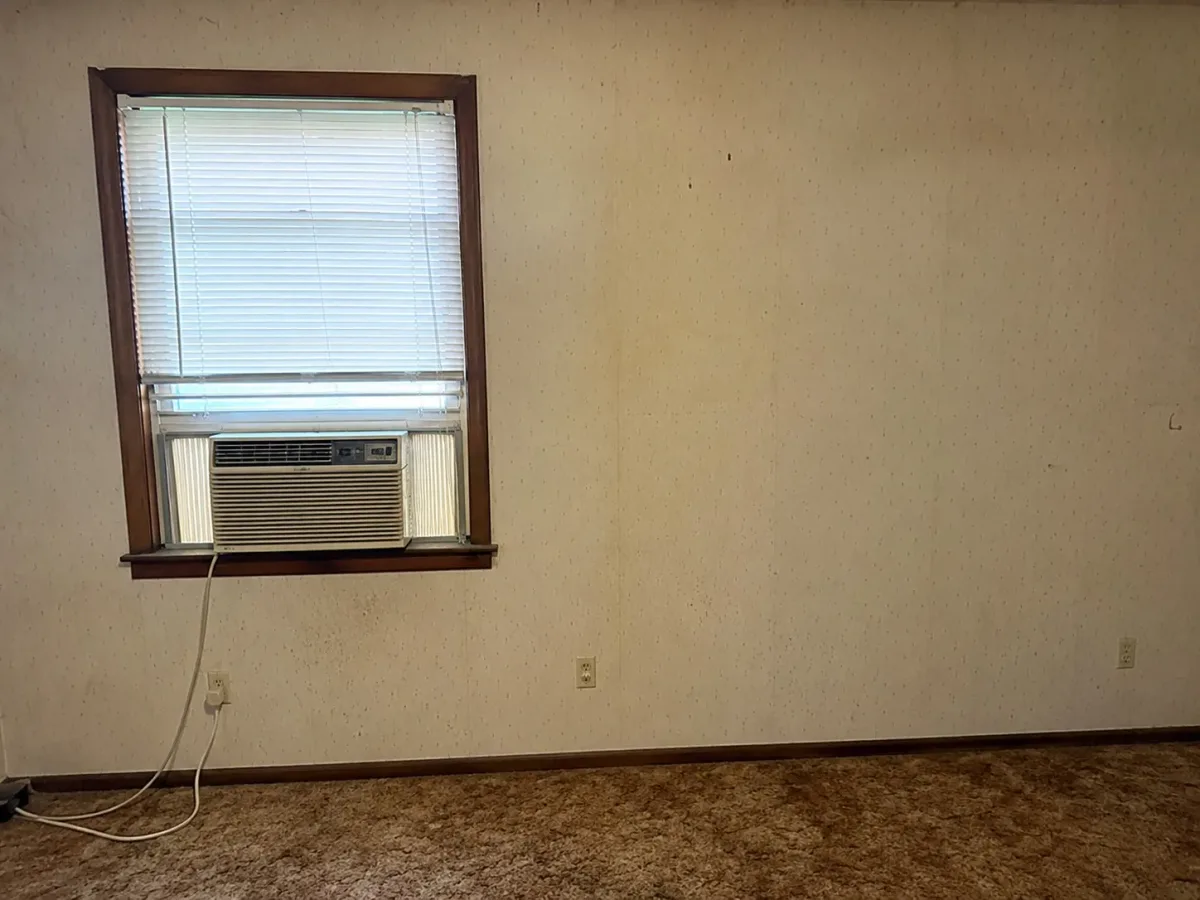 Before: a ductless mini-split installation by Westside Comfort Solutions
